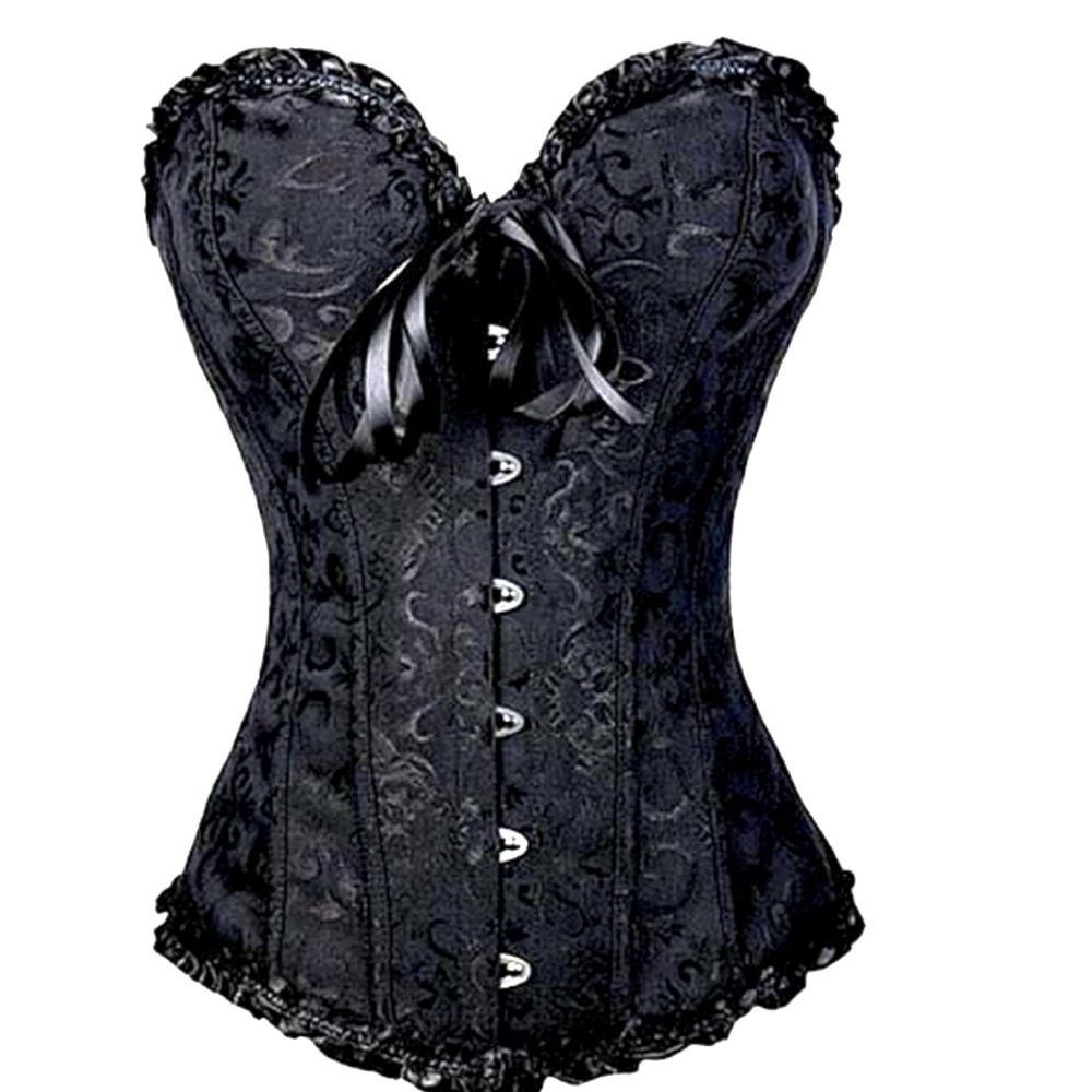 Stunning and gorgeous corset laced and clipped with bone wire size XXL